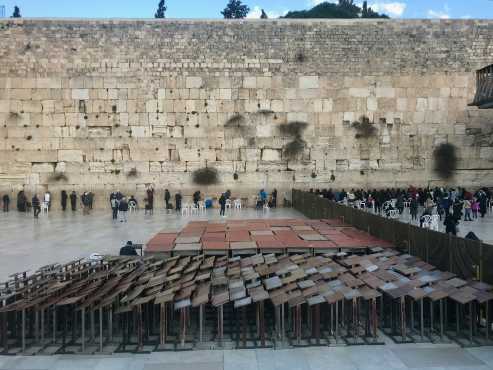 Klagemauer in Jerusalem