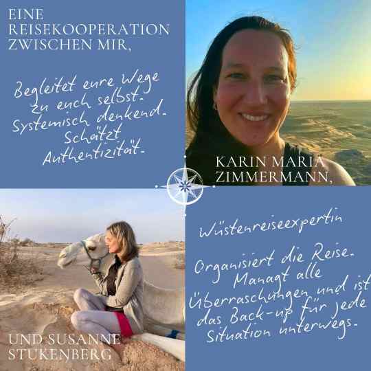 Flyer einer Coachingreise