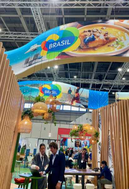 Brasilien Messestand auf der ITB