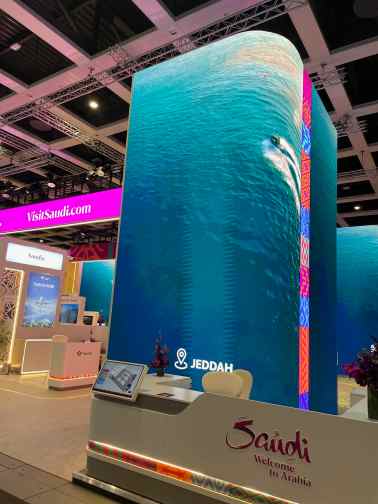 Saudi Arabien Messestand auf der ITB